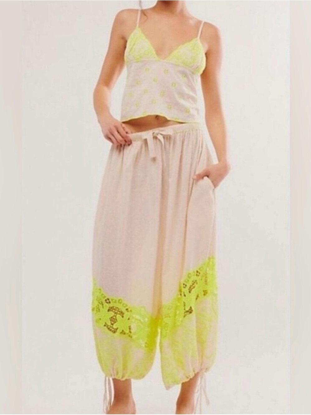 Intimately free people Day Glo balloon pants  extra small, great condition